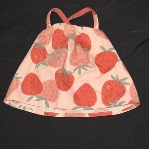 Carter's Pink Baby Dress with Red Accents